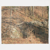 COUVERTURE POLAIRE PHOTO CAMO #6 FLEECE BLANKET (Devant (Horizontal))