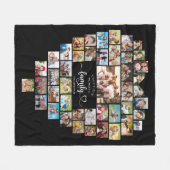 Couverture Polaire Photo Collage Coeur Ensemble Nous Fabriquons Une F (Devant (Horizontal))