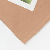 Couverture Polaire Photo Collage Famille Souvenirs Boho Moderne Desig (Coin)