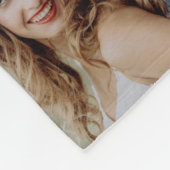 Couverture Polaire Photo Collage Nouveau-marié Cadeau Mariage Keepsak (Coin)