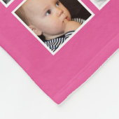 Couverture Polaire Photo Collage Personnalisé 25 Photo do-it-yourself (Coin)