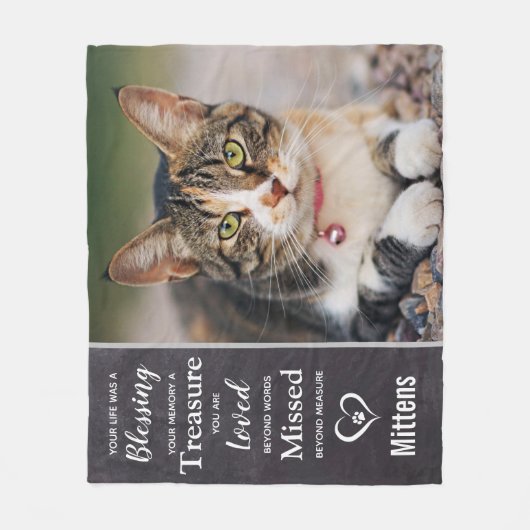 Couverture Polaire Photo commémorative de l'animal de compagnie (Devant)