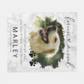 Couverture Polaire Photo commémorative de l'animal de compagnie (Devant (Horizontal))