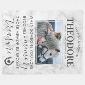 Couverture Polaire Photo commémorative pour animaux de compagnie (Devant (Horizontal))