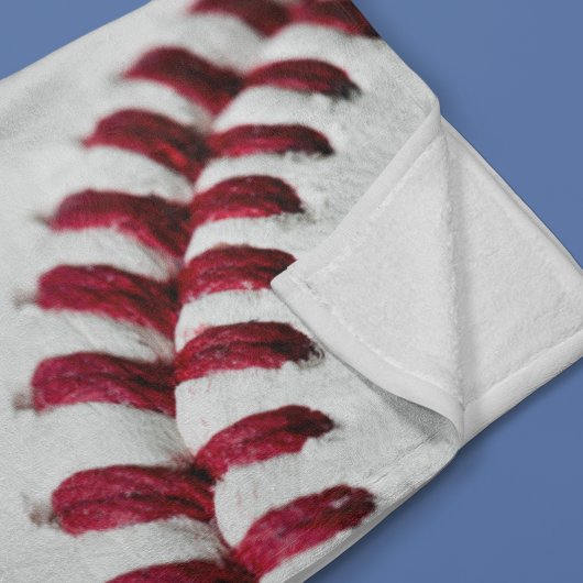 Couverture Polaire Photo de base-ball autographiée personnalisée