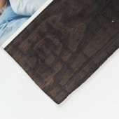 Couverture Polaire Photo de Custom Collage Rustic Farmhouse Family (Coin)