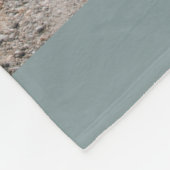 Couverture Polaire Photo de famille personnalisée Collage Devis d'ave (Coin)