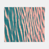 Couverture Polaire Photo de fond du corps calme de w (Devant (Horizontal))