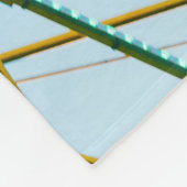 Couverture Polaire Photo de la roue verte Ferris (Coin)