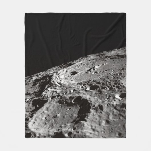 COUVERTURE POLAIRE PHOTO DE LA SURFACE DE LA LUNE (Devant)