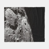 COUVERTURE POLAIRE PHOTO DE LA SURFACE DE LA LUNE (Devant (Horizontal))