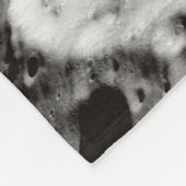 COUVERTURE POLAIRE PHOTO DE LA SURFACE DE LA LUNE (Coin)