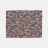 Couverture Polaire Photo de structure de plage sablonneuse (Devant (Horizontal))