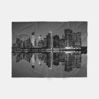 Couverture Polaire Photo du paysage d'horizon de New York City