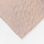 Couverture Polaire Photo d'une plage à Sunrise (Coin)