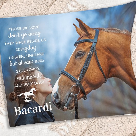 Couverture Polaire Photo Equine du souvenir du cheval de compagnie pe