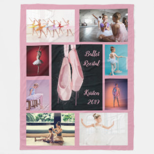 Couverture Polaire Photo faite sur commande de chaussures de ballet