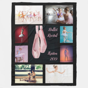 Couverture Polaire Photo faite sur commande de chaussures de ballet