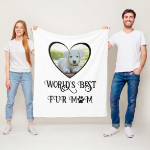 Couverture Polaire Photo Fur Mom Chien