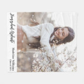 Couverture Polaire Photo Homeschool Graduation (Devant (Horizontal))