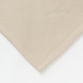 Couverture Polaire Photo Keepsaké Blanche pour grand-mère (Coin)