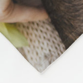 Couverture Polaire Photo Love Heart Nom personnalisé Pet Lover (Coin)