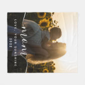 Couverture Polaire Photo Maman Blanche polaire (Devant (Horizontal))