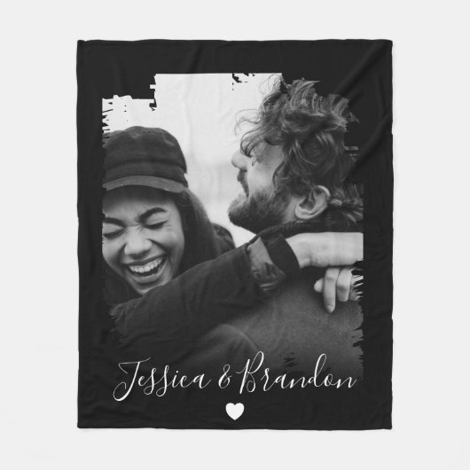 Couverture Polaire Photo moderne customisée (Devant)