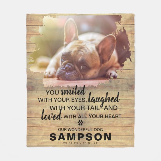 Couverture Polaire Photo moderne et devis Perte d'animal de compagnie (Devant)