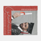 Couverture Polaire Photo Moderne Graduation (Devant (Horizontal))