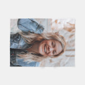 Couverture Polaire Photo personnalisée (Devant (Horizontal))