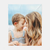 Couverture Polaire Photo personnalisée (Devant)