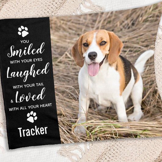 Couverture Polaire Photo personnalisée Pet Memorial