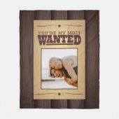 Couverture Polaire Photo Poster la plus Recherchée (Devant)