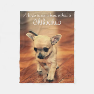 Couverture Polaire Photo pour animaux de compagnie Chihuahua Cadeau B