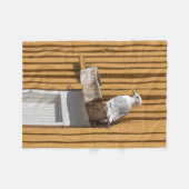 Couverture Polaire Photo Seagull Bird (Devant (Horizontal))