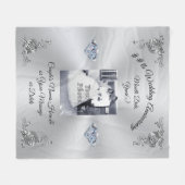 Couverture Polaire Photo toutes idées de cadeau d'anniversaire de (Devant (Horizontal))