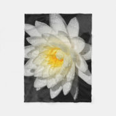 Couverture Polaire Photo White Water Lily (Devant)