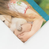 Couverture Polaire photocollage et texte (Coin)