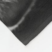 Couverture Polaire Photographie du visage de chat endormi (Coin)