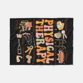 Couverture Polaire Physique Thérapiste Pt Pta Automne Thanksgiving Ph (Devant (Horizontal))