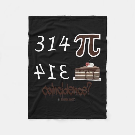 Couverture Polaire Pi Day Funny Unique Graphic Math équations Formule (Devant)