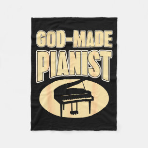 Couverture Polaire Pianiste de foi Inspiration de musique chrétienne