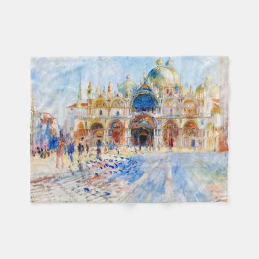 Couverture Polaire Piazza San Marco, Renoir (Devant (Horizontal))