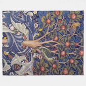 Couverture Polaire Pic de bois, William Morris (Devant (Horizontal))