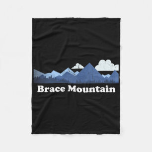 Couverture Polaire Pic de Brace Mountain grimpeur New York Ny Randonn