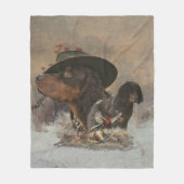 Couverture Polaire Picardy Spaniel, Saison Chasse (Devant)