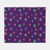 Couverture Polaire Pick a Posy Custom Background  (Devant (Horizontal))