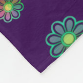 Couverture Polaire Pick a Posy Custom Background  (Coin)