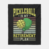 Couverture Polaire Pickleball (Devant)